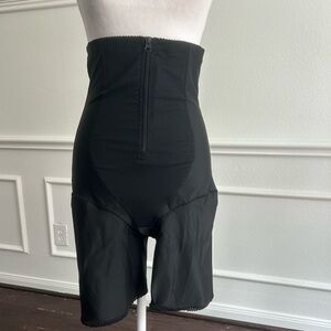 Black High-Waisted Faja Shapewear, Size XL